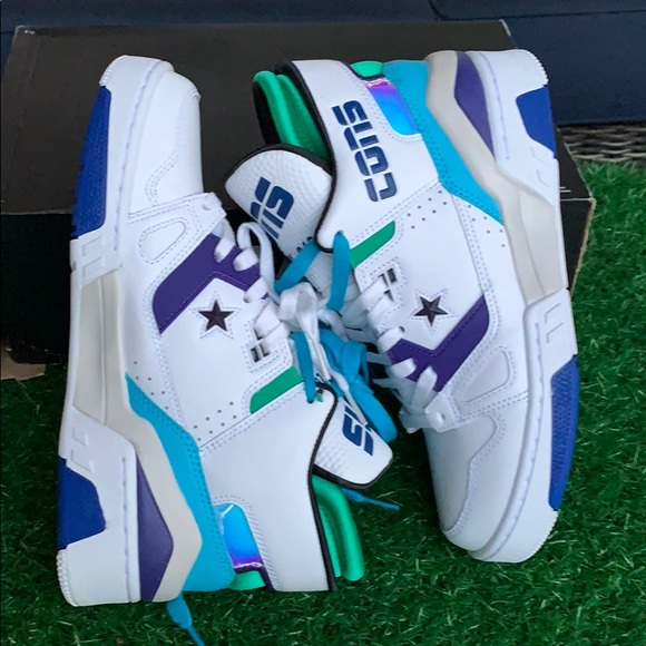 Converse Shoes - Converse ERX 260 MID Wht/court purple/bold Jade Wm